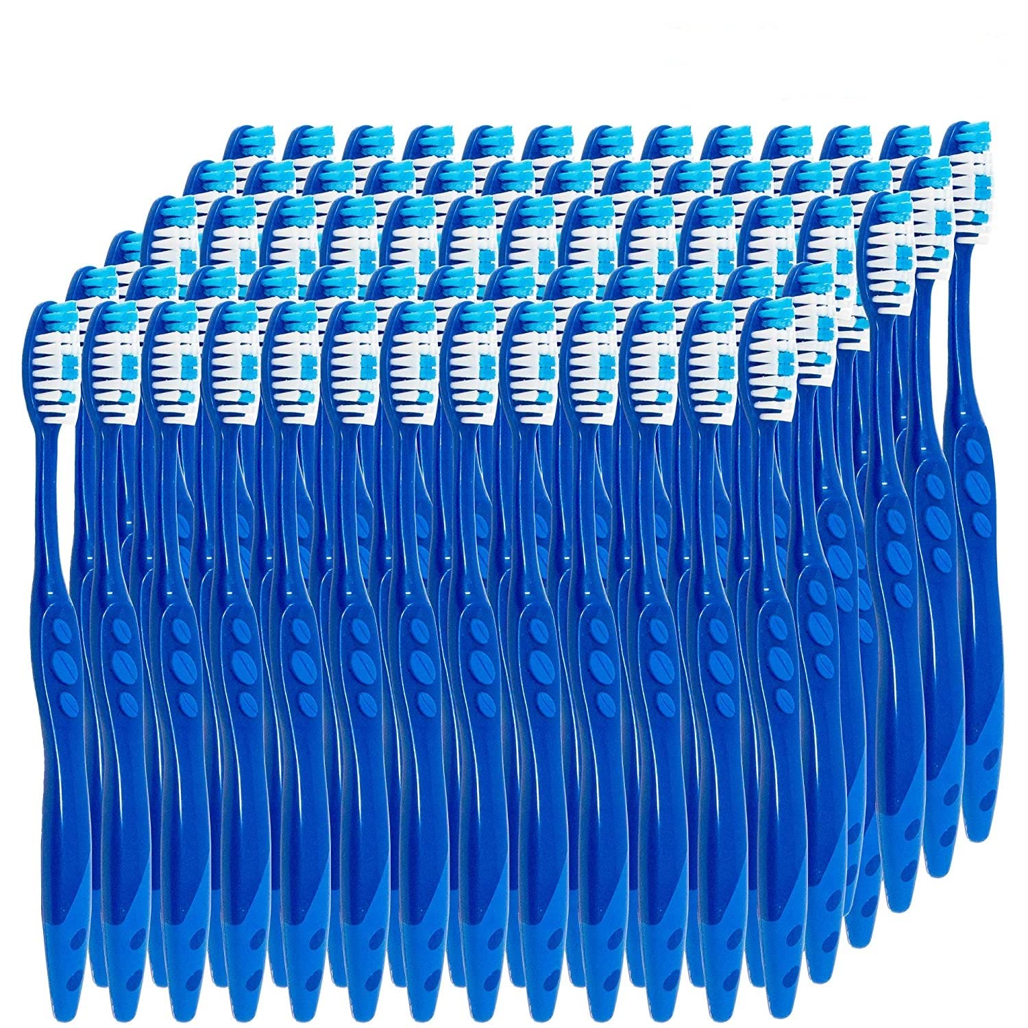 Individually wrapped hygienic disposable toothbrushes