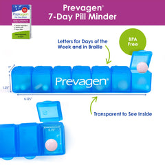 Front packaging view of Prevagen 30-tablet bottle for 1-month supply
