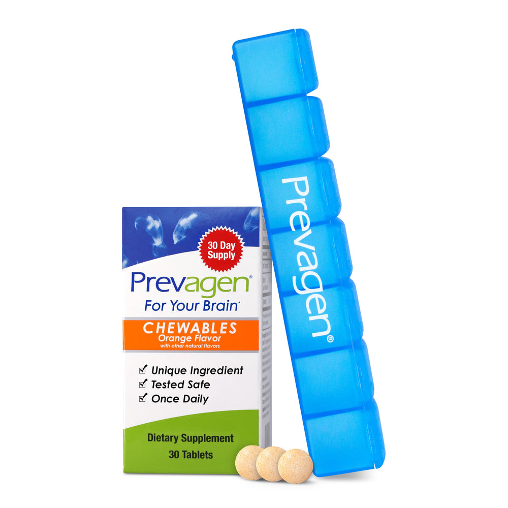 Prevagen Regular Strength Orange Chewables front view