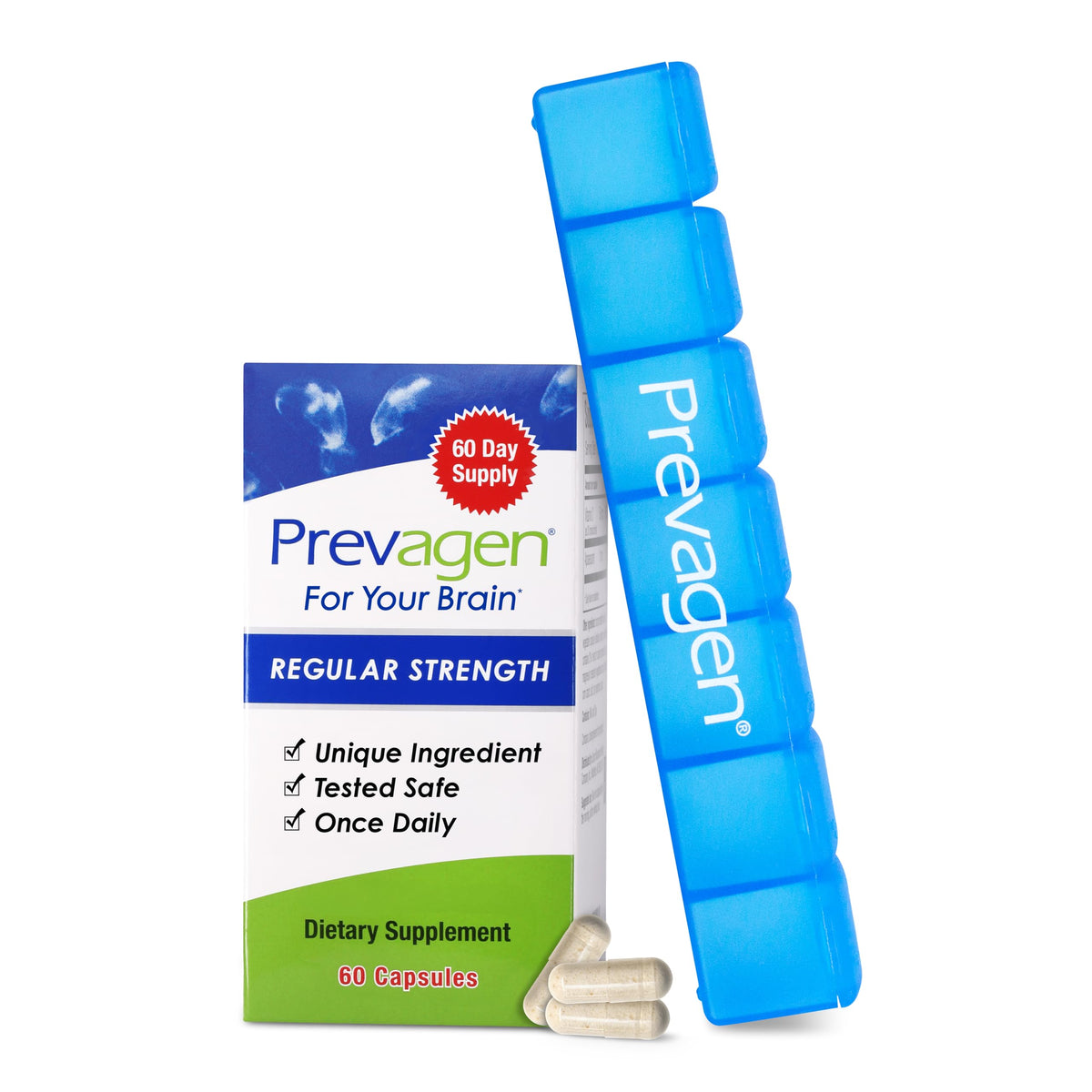 Prevagen Regular Strength bottle - 60 capsules, 2-month supply