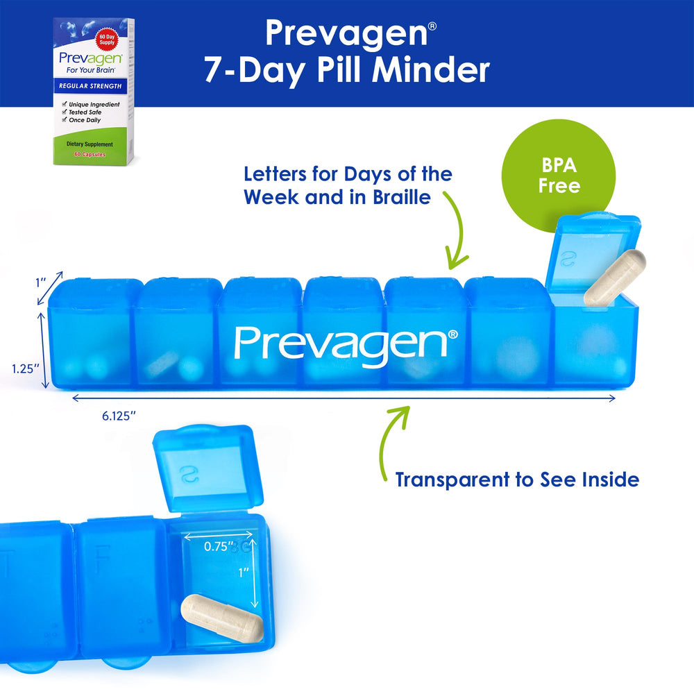 Close-up of Prevagen Regular Strength label