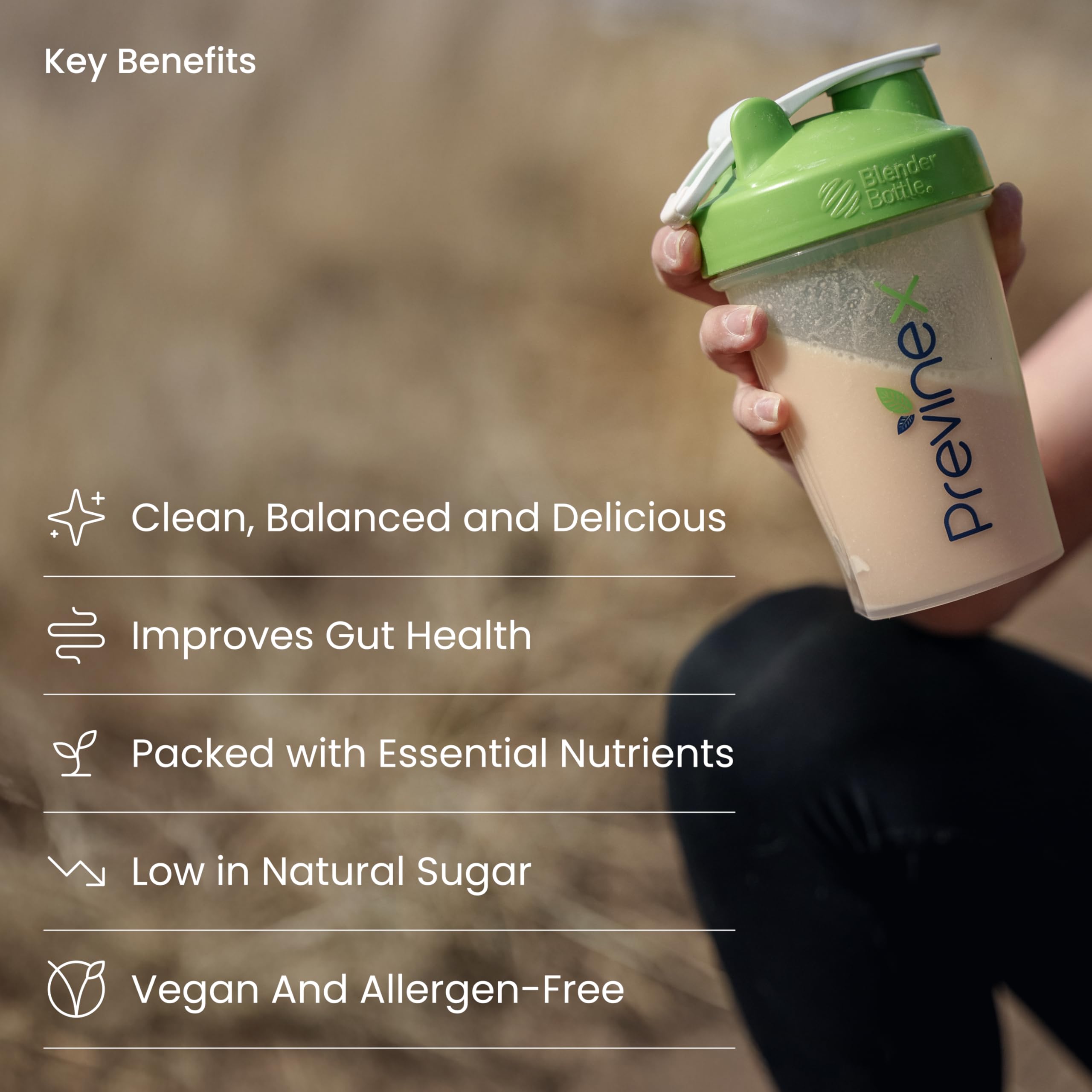 Probiotics and BCAA icons representing gut health and recovery