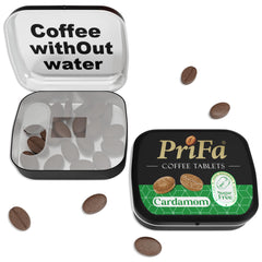 PriFa Coffee Tablets Cardamom packaging