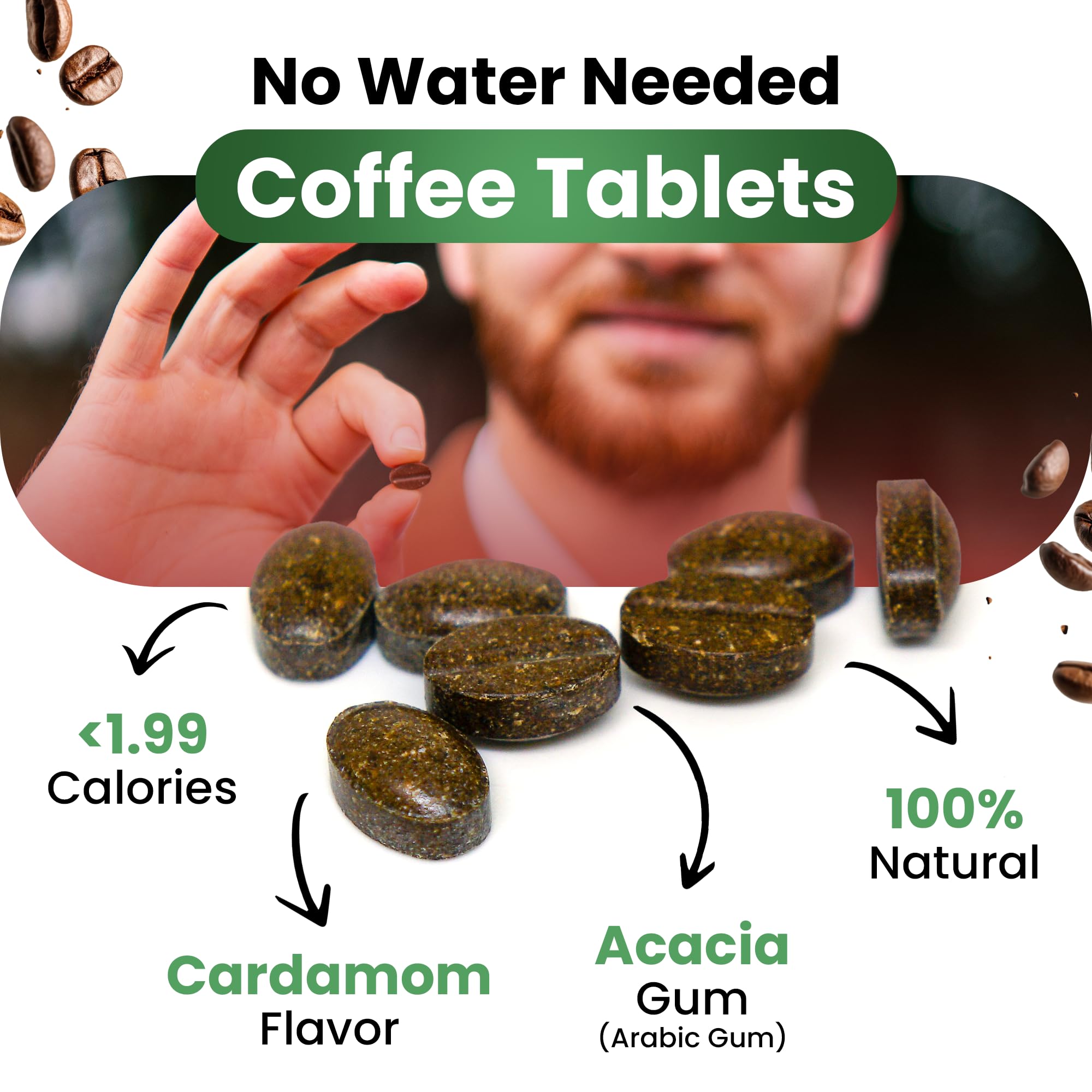 PriFa Latte flavor coffee tablet