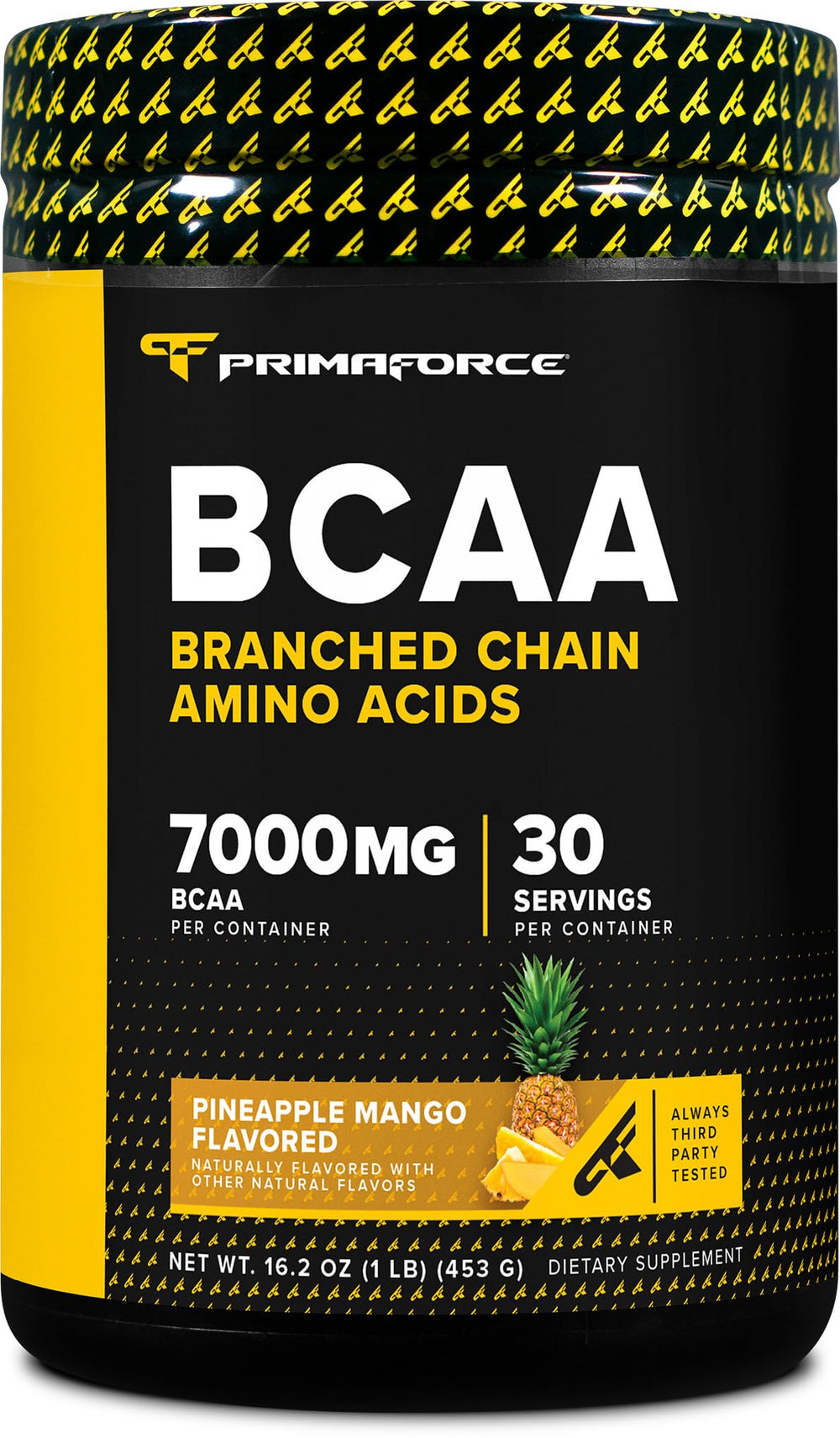 Primaforce BCAA Pineapple Mango 30 Servings tub