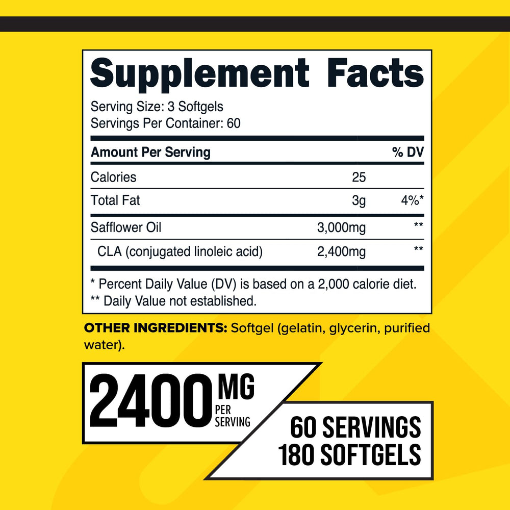 Close-up of Primaforce Max CLA softgels