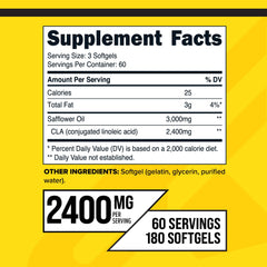 Close-up of Primaforce Max CLA softgels