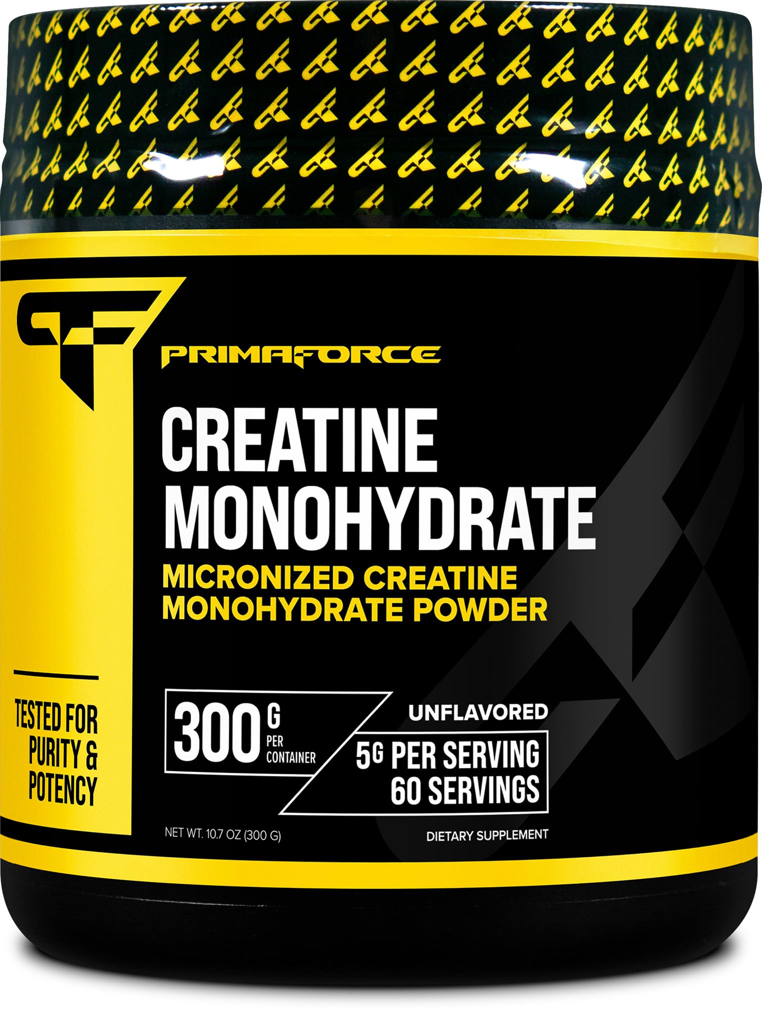 Primaforce Creatine Monohydrate Powder bottle front view