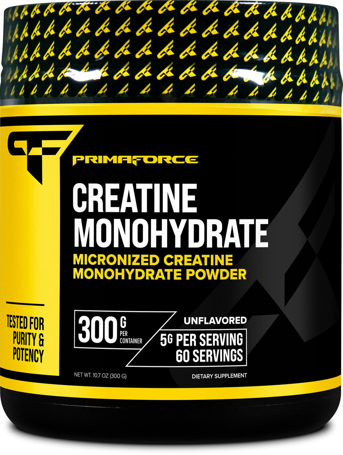 Primaforce Creatine Monohydrate Powder bottle front view