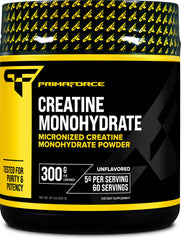 Primaforce Creatine Monohydrate Powder bottle front view
