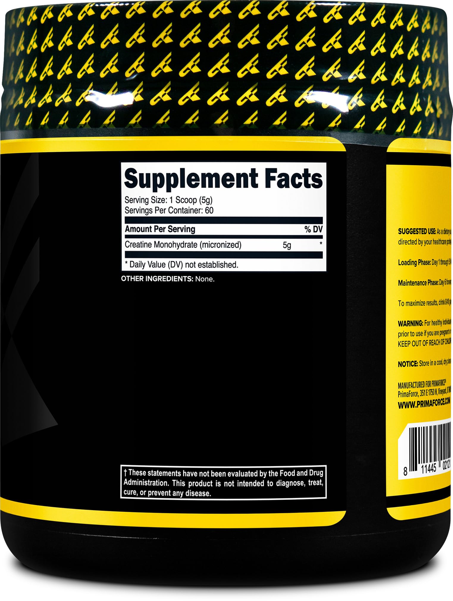 Gluten-free, soy-free, vegetarian, non-GMO packaging label