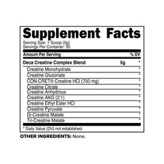 PrimaForce Creatine-X 250g bottle label