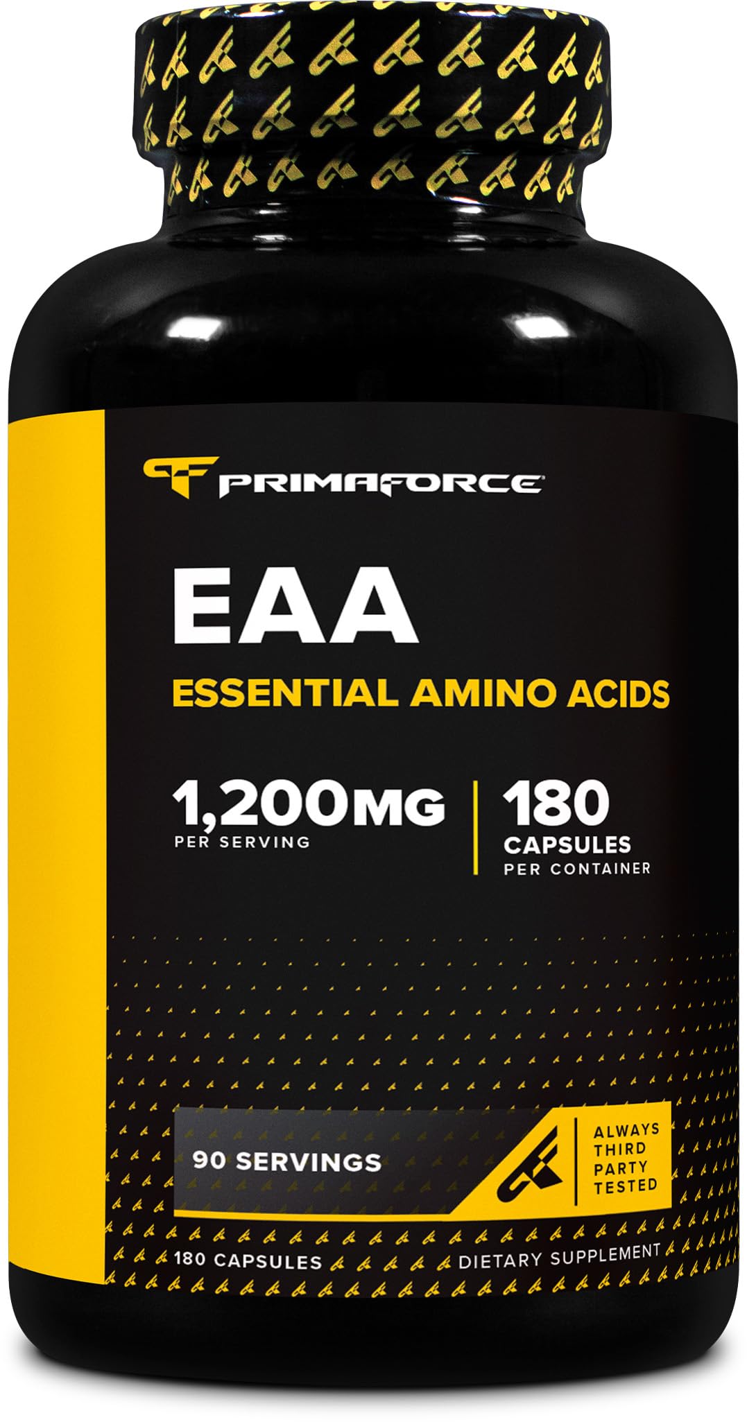 Primaforce EAA capsules bottle with label