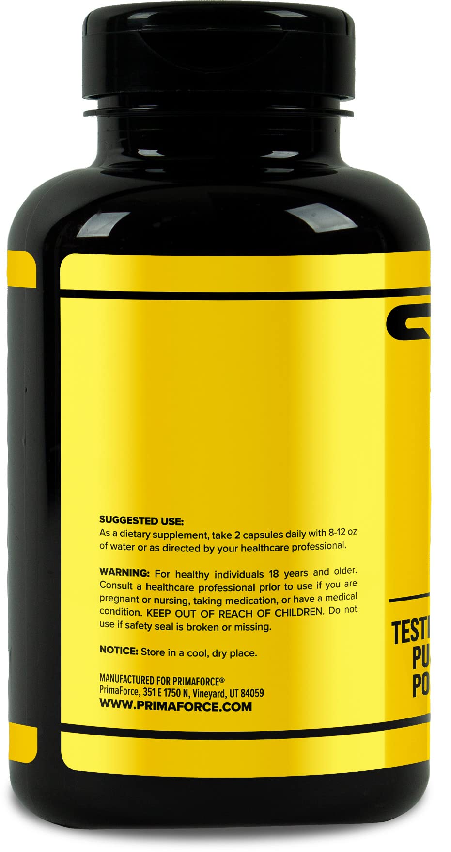 ISO-accredited quality testing of Primaforce EAA capsules