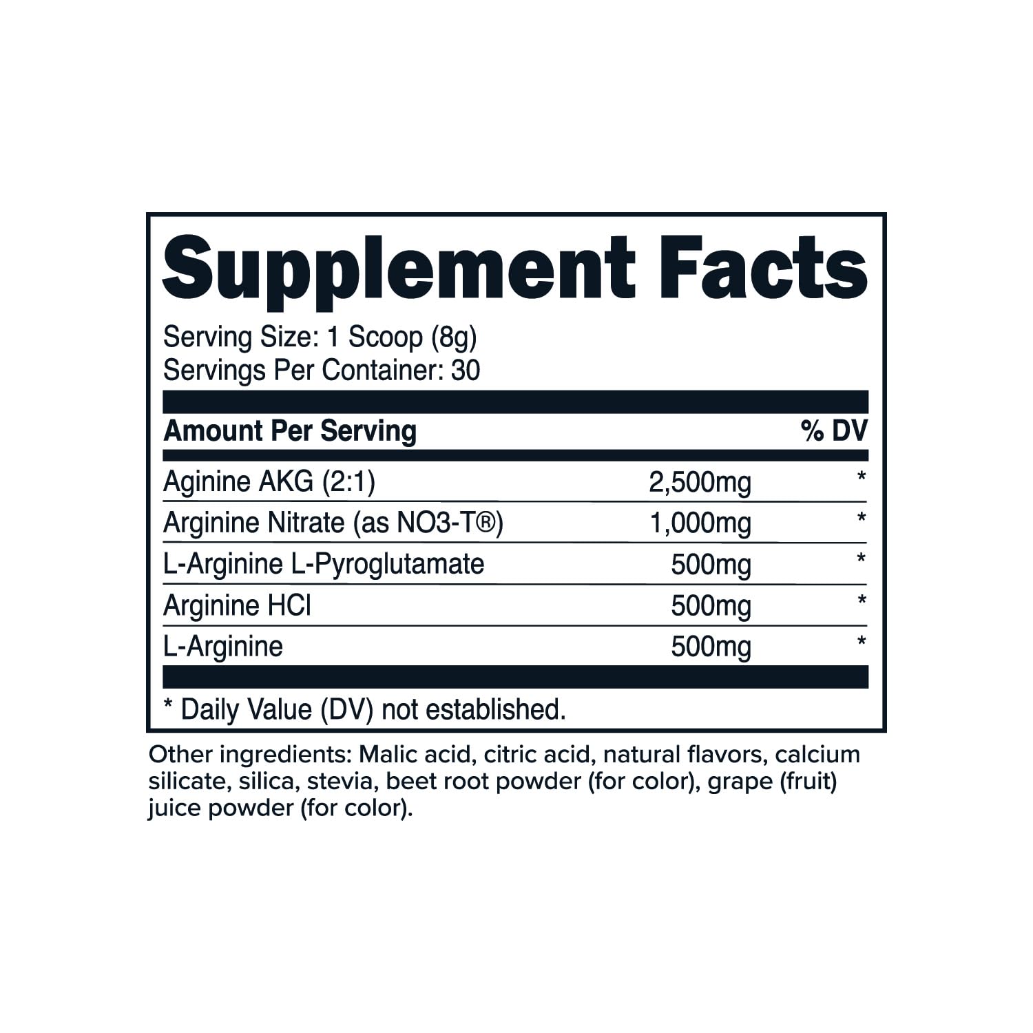 Serving scoop of PrimaForce L-Arginine Complex Powder