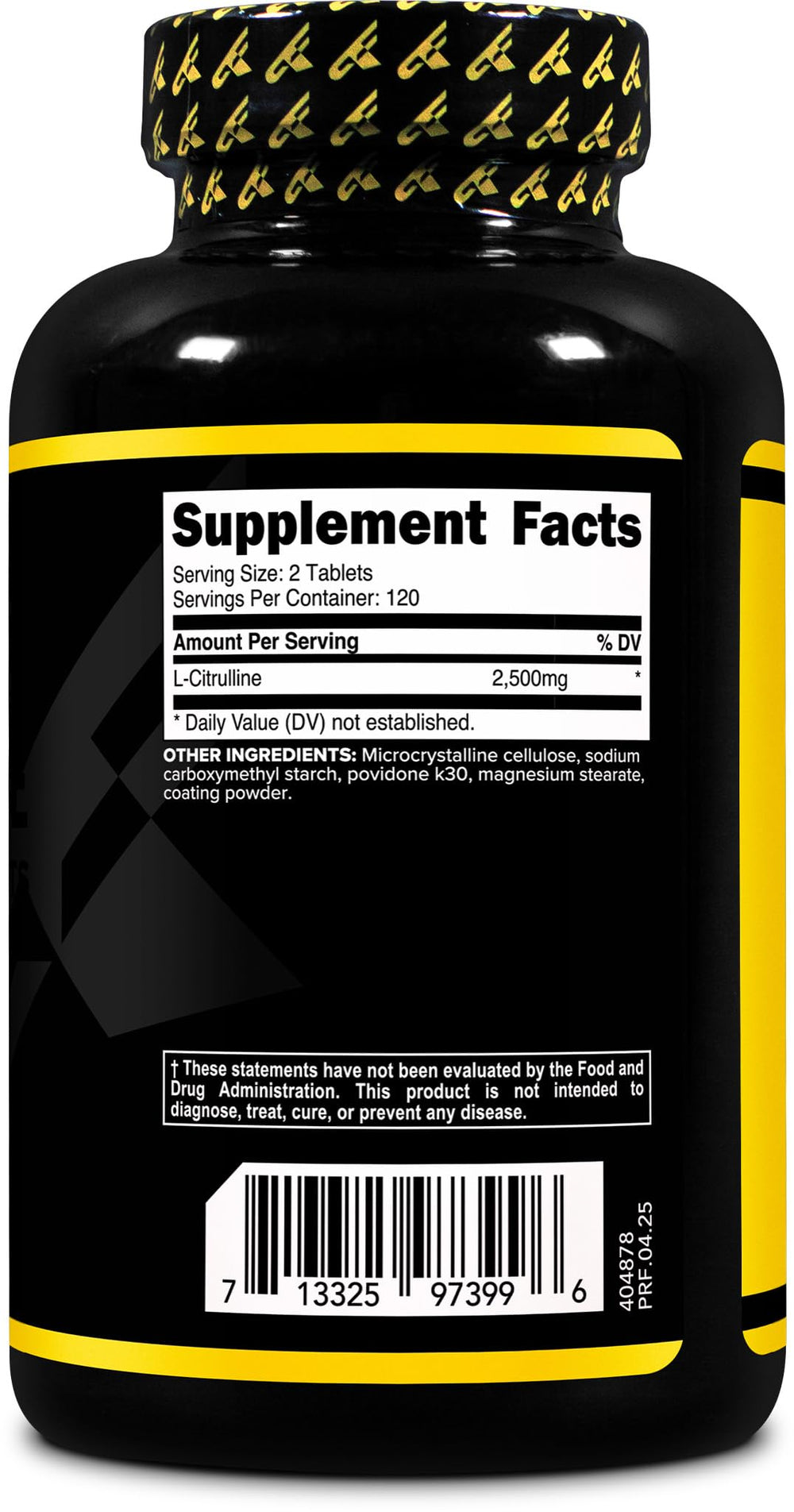 ISO-accredited lab testing seal on product packaging