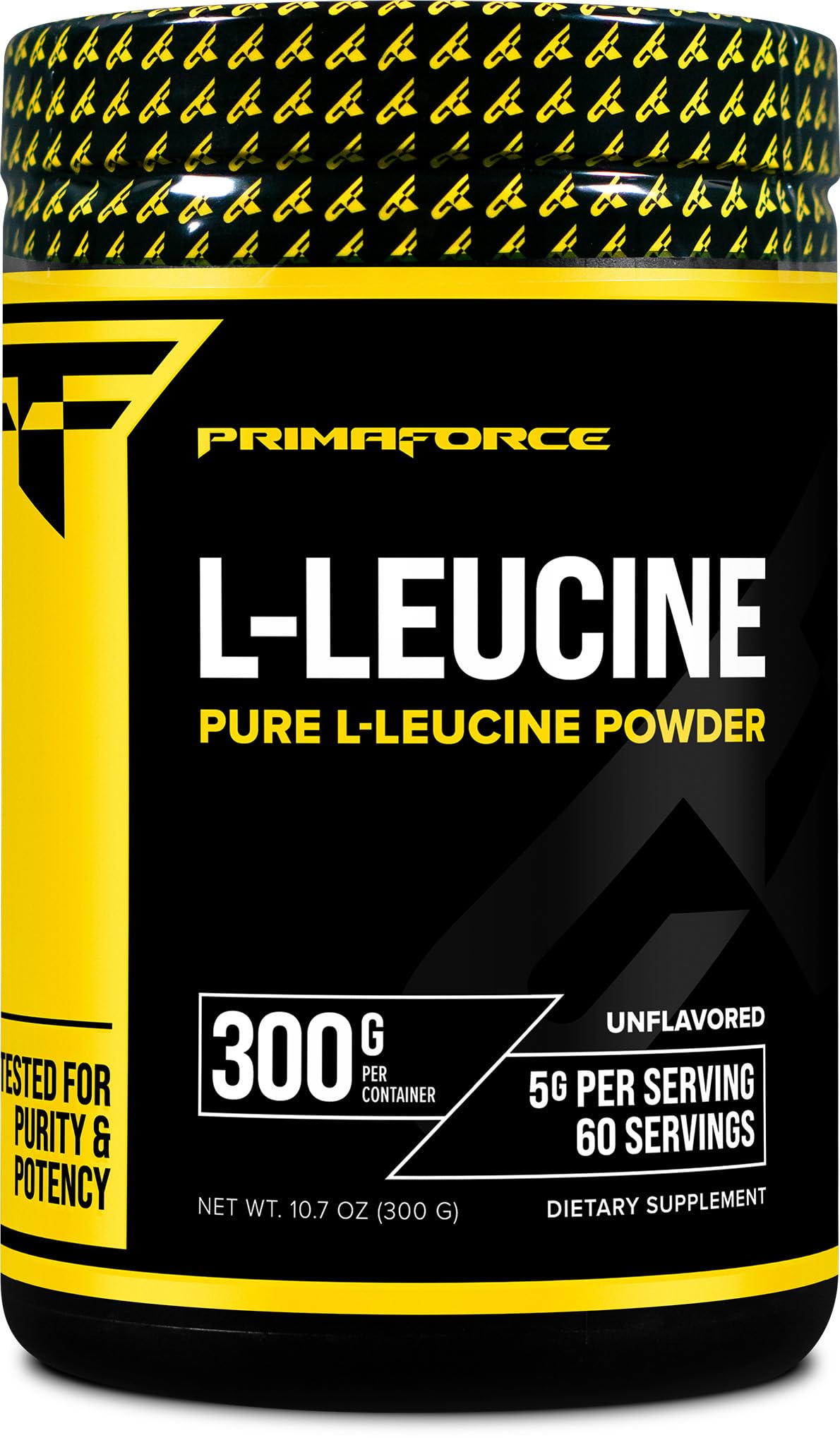 Primaforce L-Leucine Powder 300g container