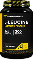 Front view of Primaforce L-Leucine Pure Powder 1kg