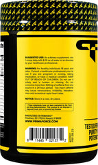 Primaforce Pre-Workout Complex grape glass image showing mixed powder for energy