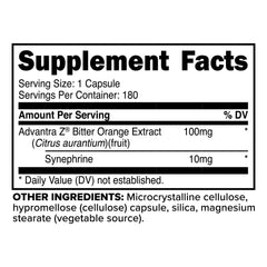 Primaforce Syneburn 180 Capsules Pack 2 – back label