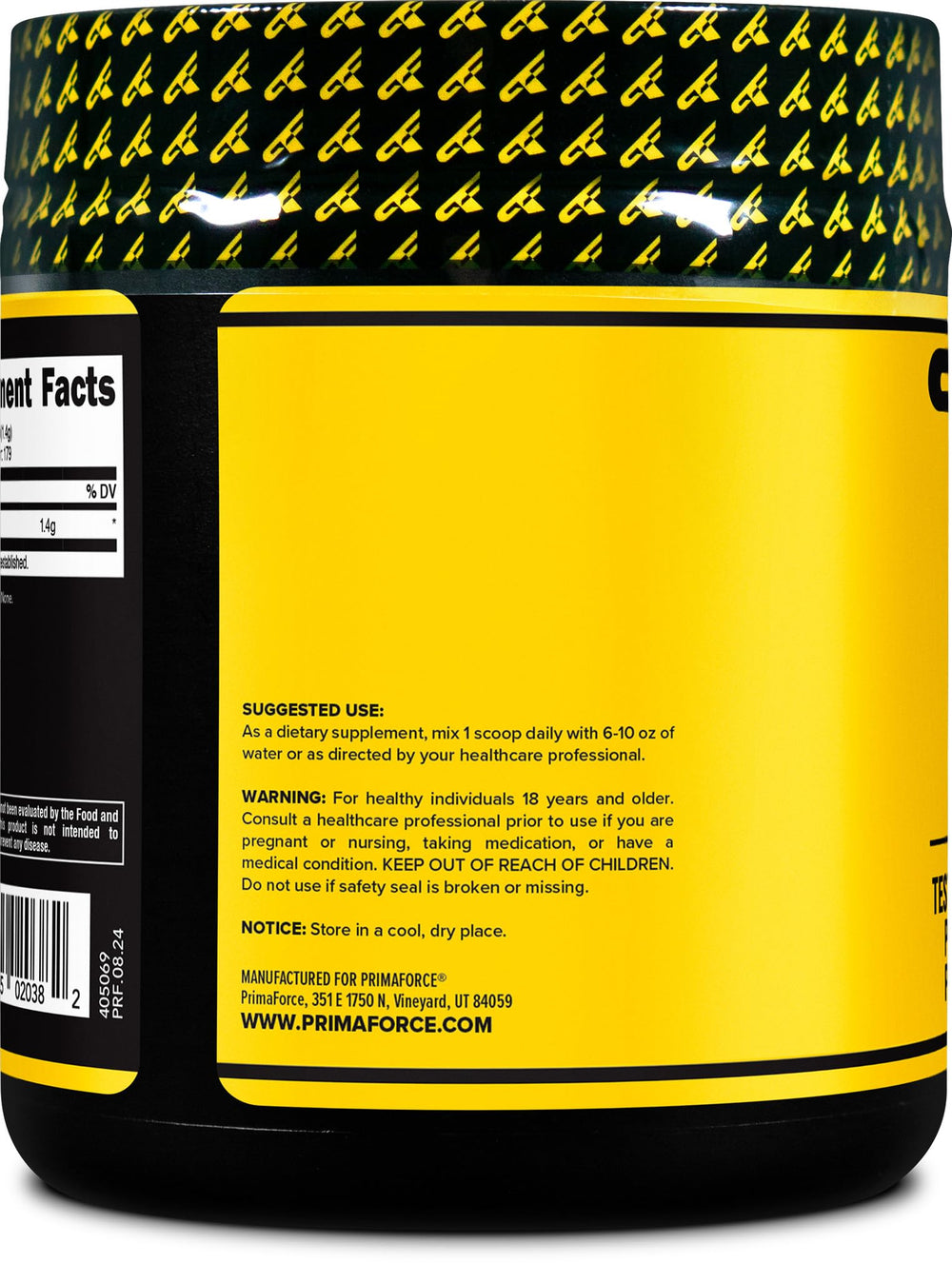 Serving scoop included with PrimaForce Taurine Powder 250g