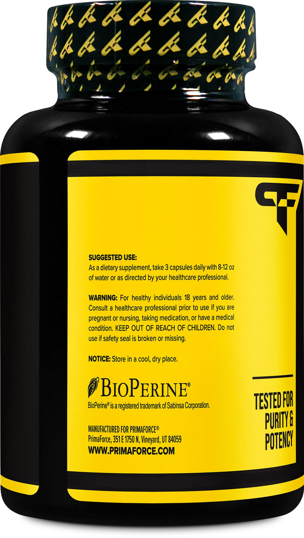 Bottle with 120 capsules (40 servings)