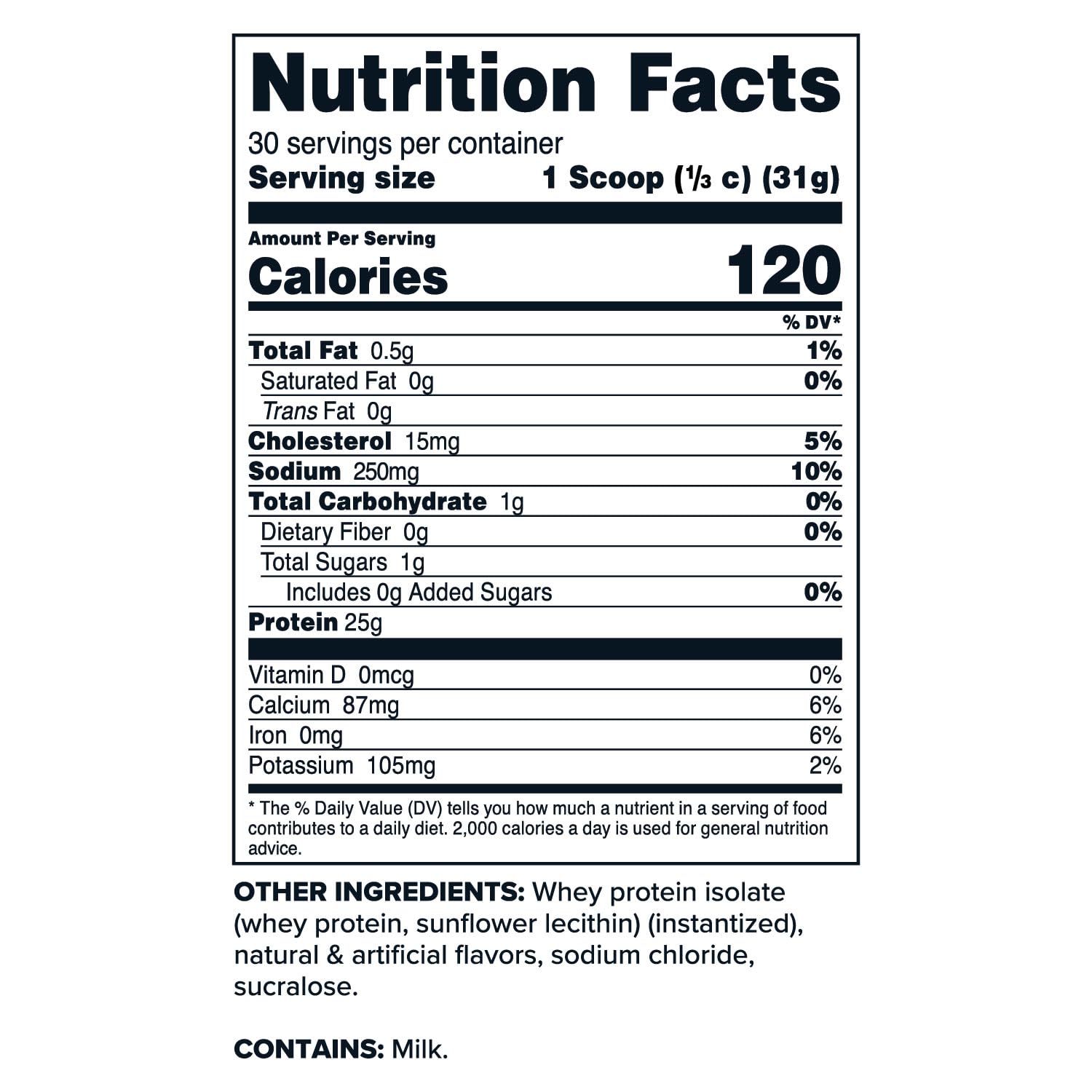 Primaforce Whey Protein Isolate Vanilla scoop beside tub for easy serving.