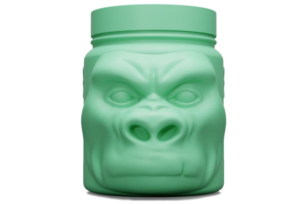 Serving scoop with unflavored creatine powder