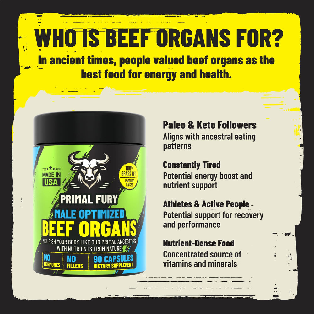 PRIMAL FURY testicle organ image signaling hormone optimization potential