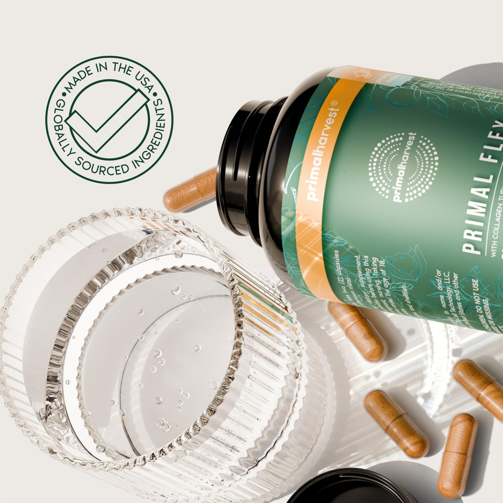 GMP-certified facility badge and third-party testing seal