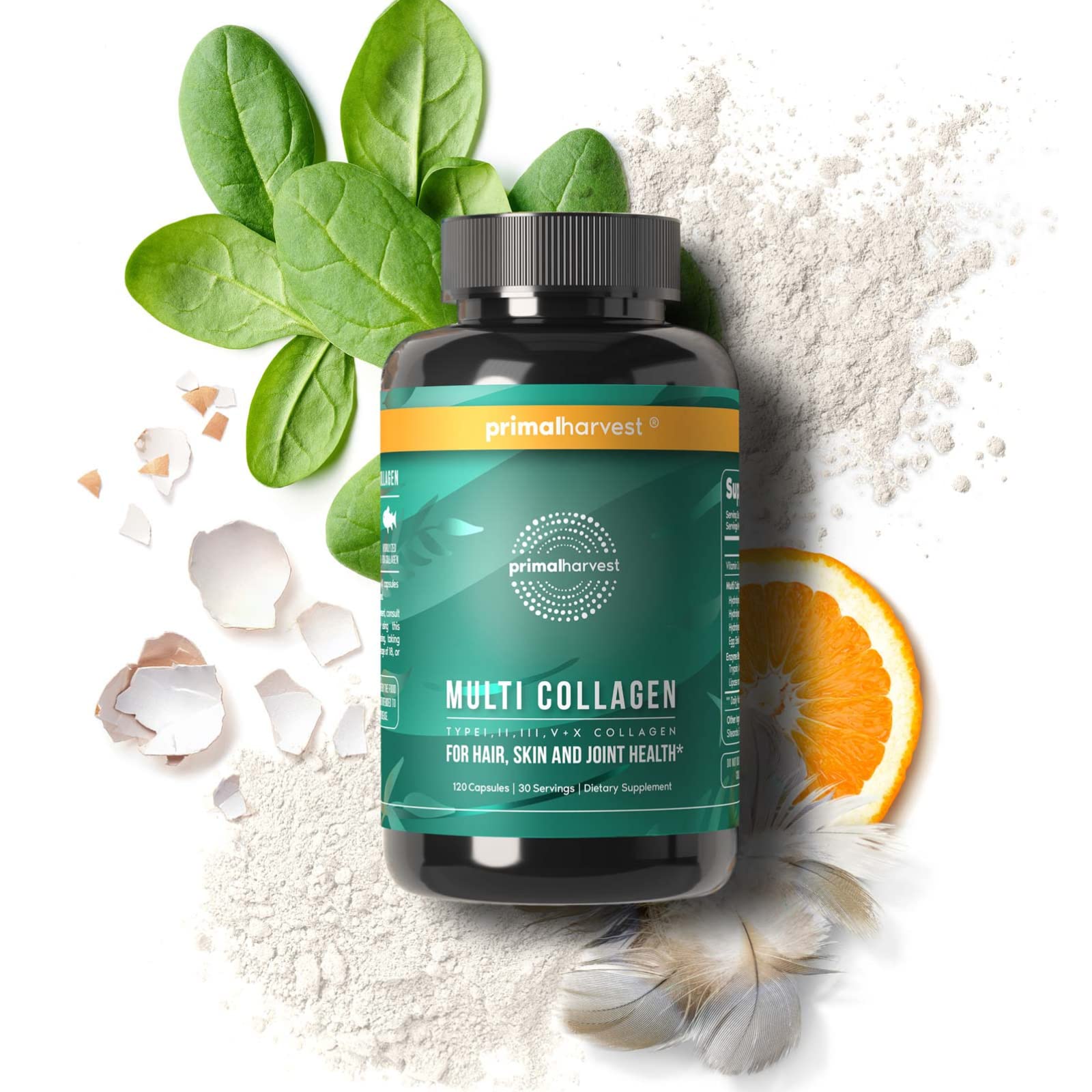 Joint flexibility and mobility concept with collagen pills