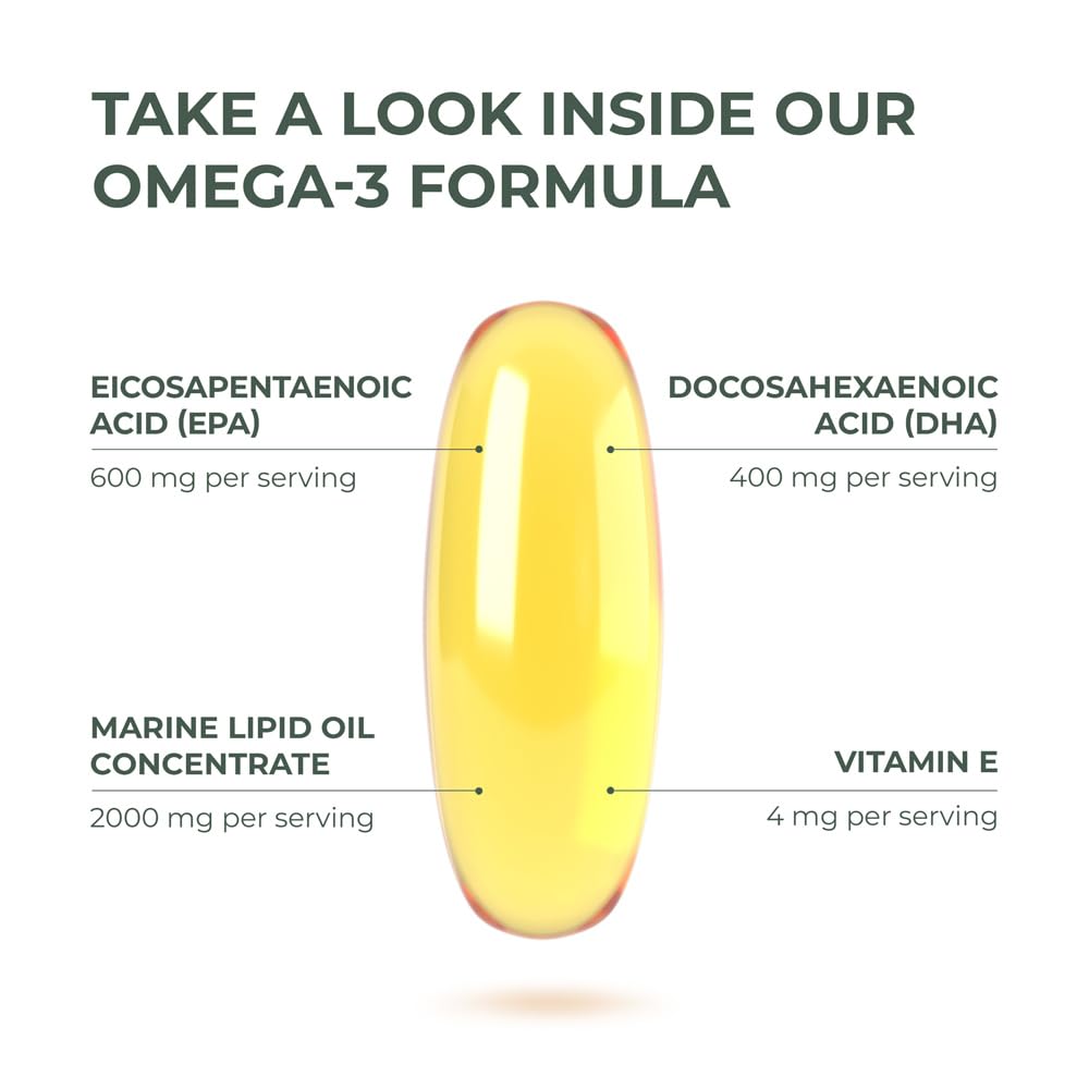 Non-GMO omega-3 fish oil supplement branding