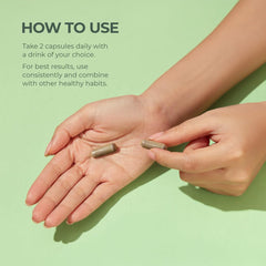 Primal Harvest probiotic blend bottle highlighting gut health benefits.