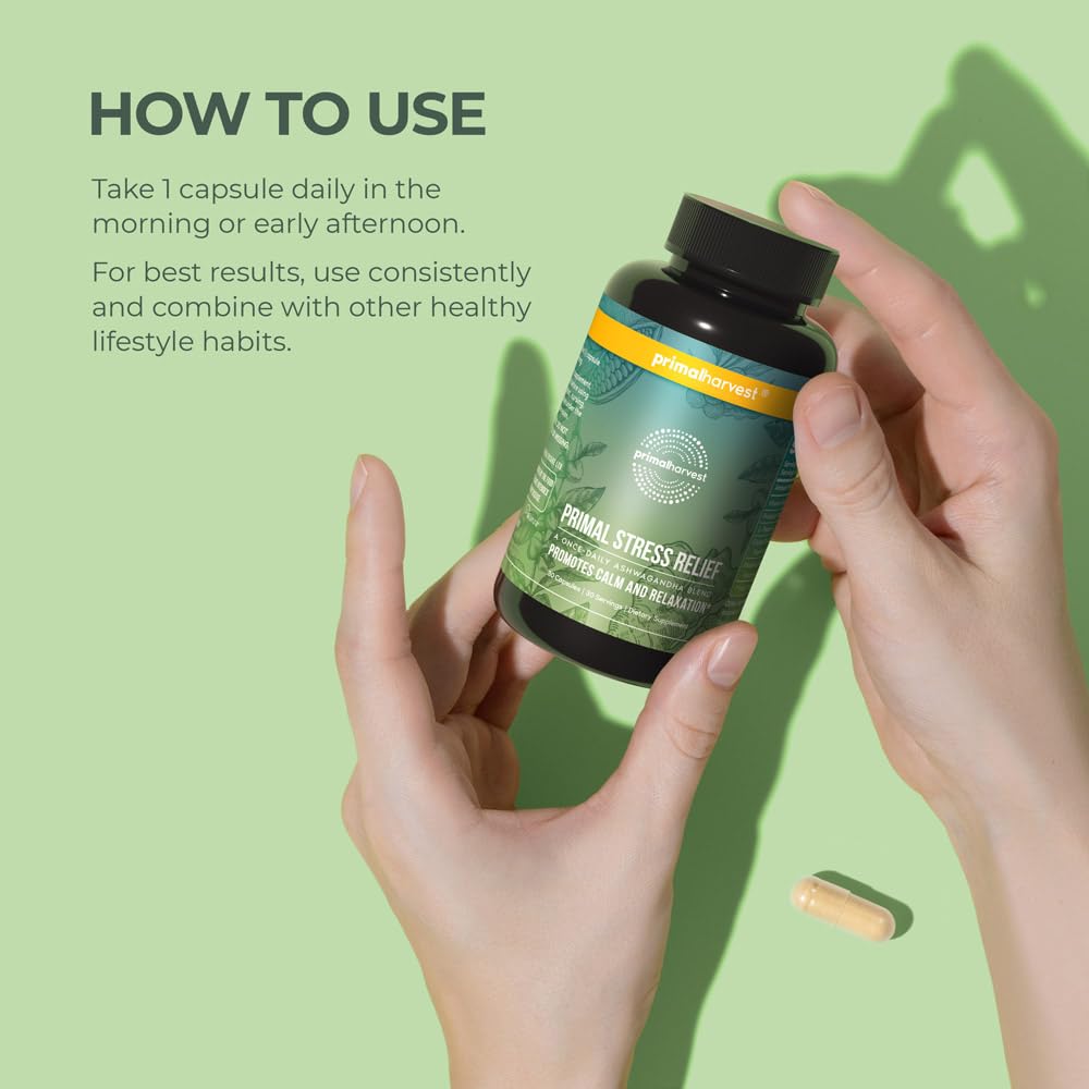 L-Theanine, Rhodiola Rosea and B-Vitamins capsules