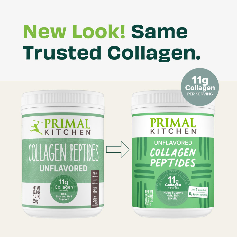 Collagen peptides in a smoothie