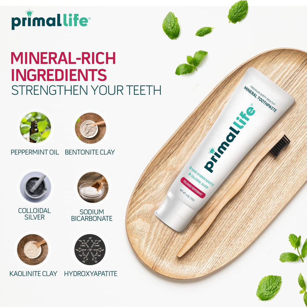 Charcoal-based whitening toothpaste