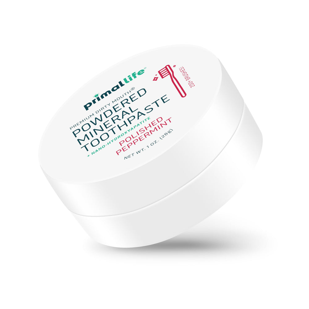 Gluten-free, fluoride-free toothpowder with no artificial additives