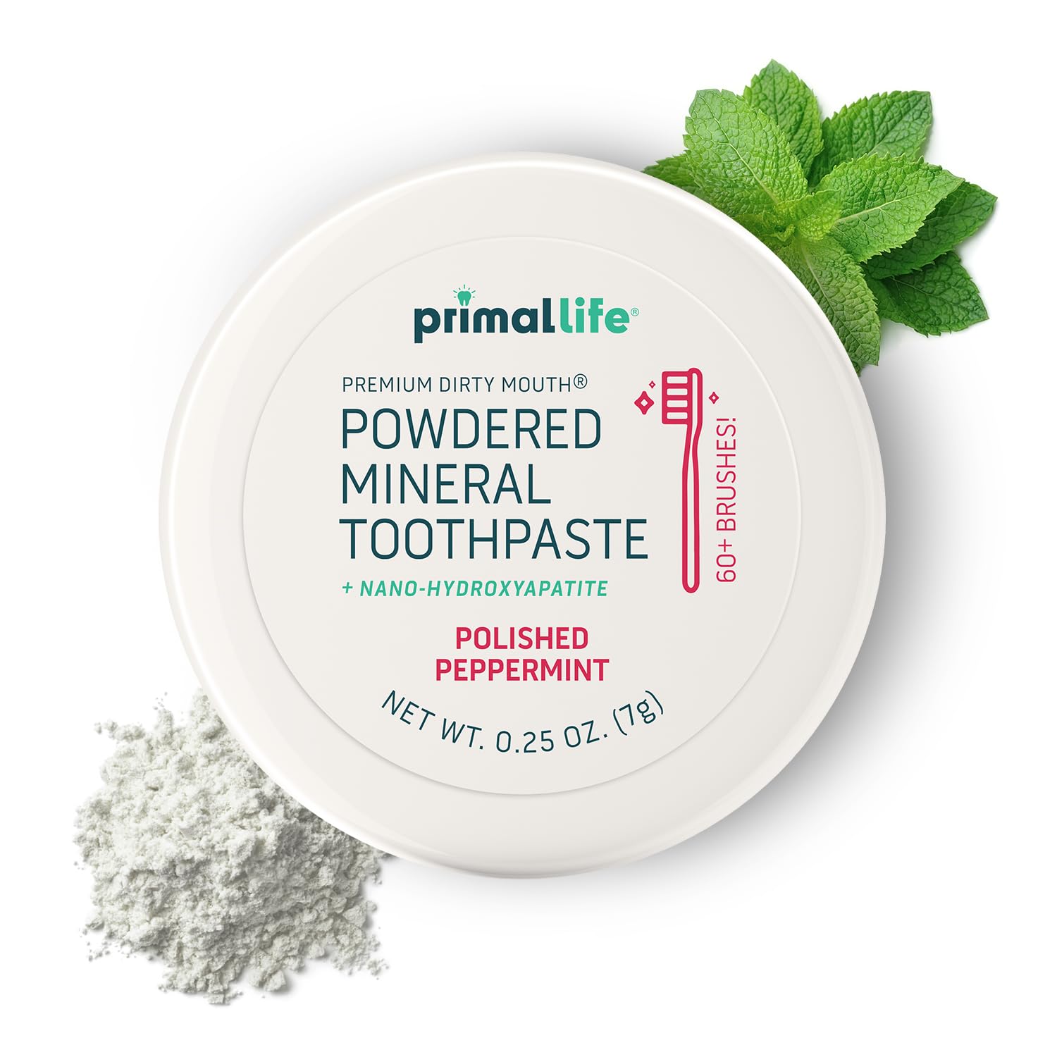 Main product image of Primal Life Organics Dirty Mouth Toothpowder with peppermint