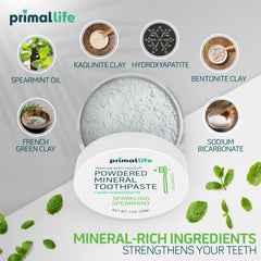 Natural clays for whitening and cleansing