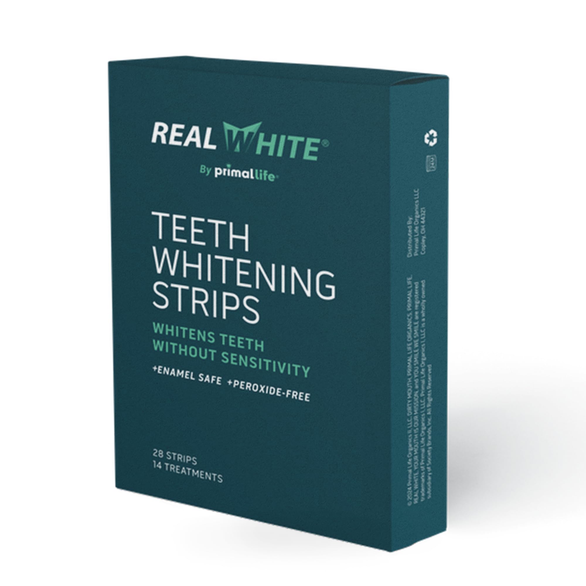 Bright, confident smile after whitening with Real White Strips
