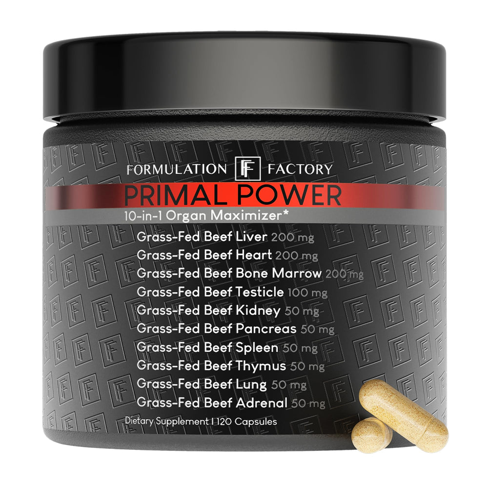 Formulation Factory Primal Power bottle