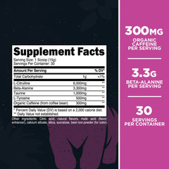 Primal Pre-Workout Grapefruit label and branding