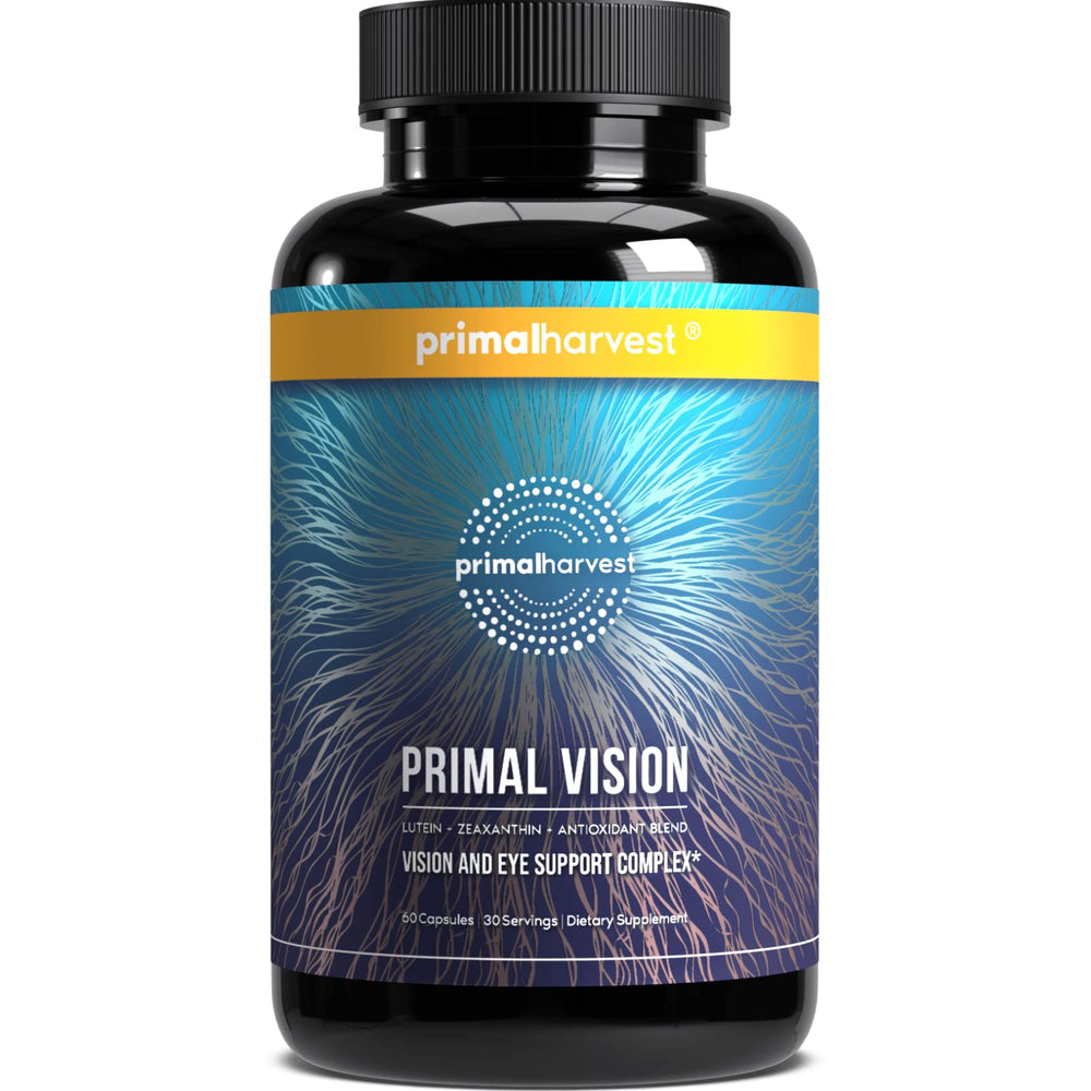 Primal Vision bottle front label