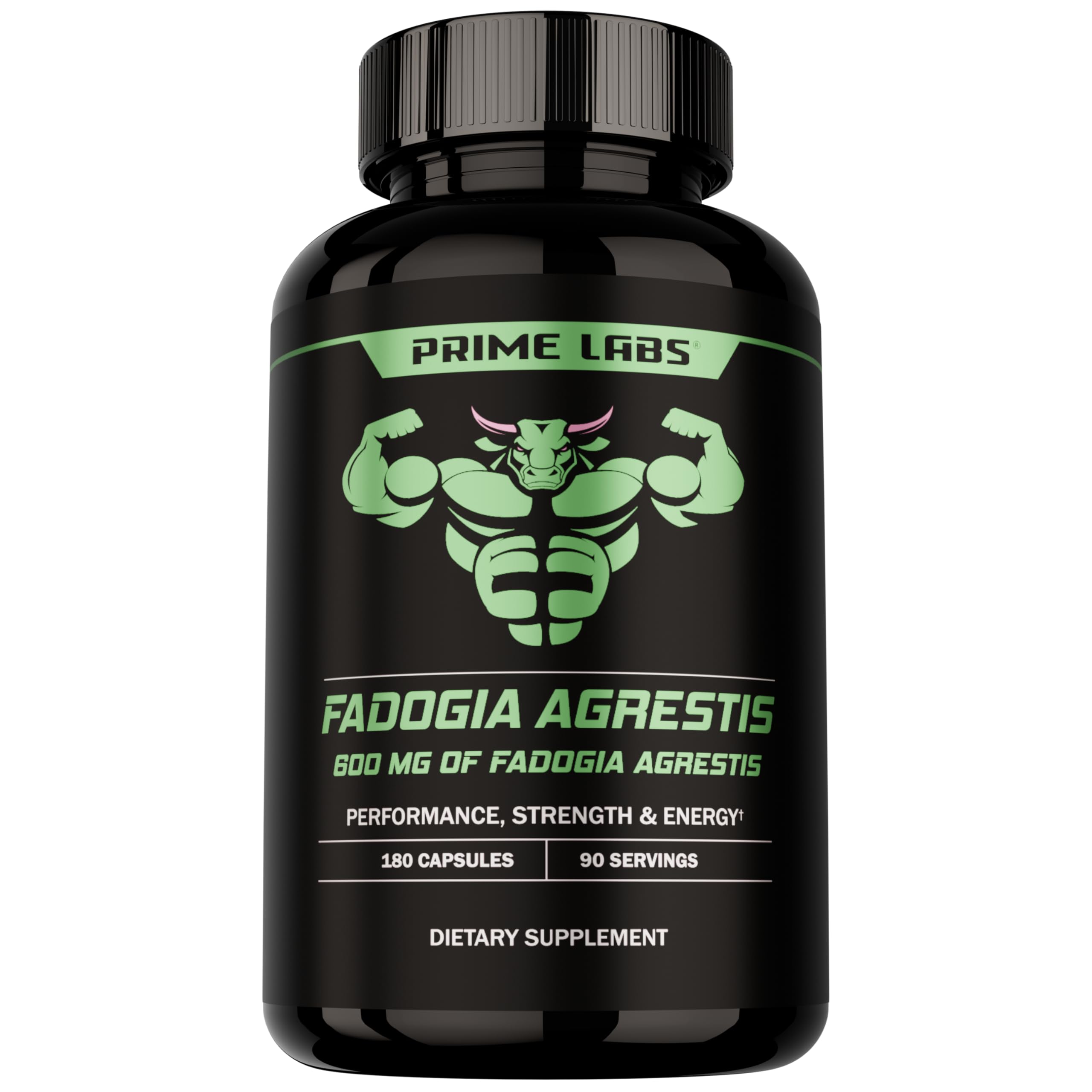 Prime Labs Fadogia Agrestis bottle – 180 capsules