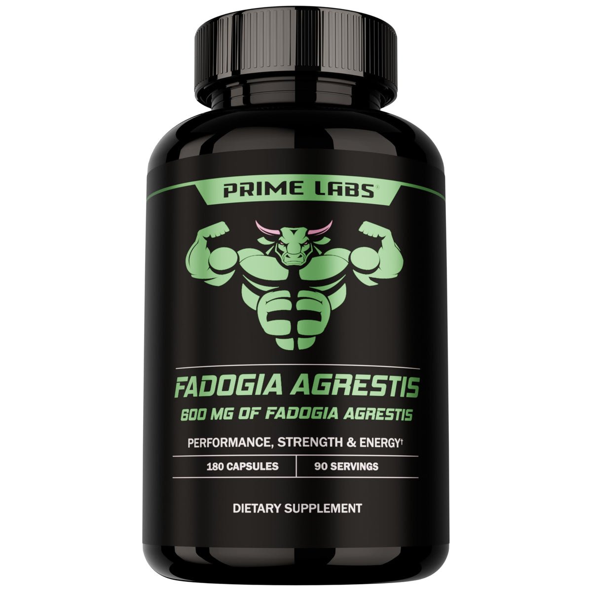 Prime Labs Fadogia Agrestis bottle – 180 capsules