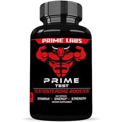 Prime Labs Men's Testosterone Booster bottle front view