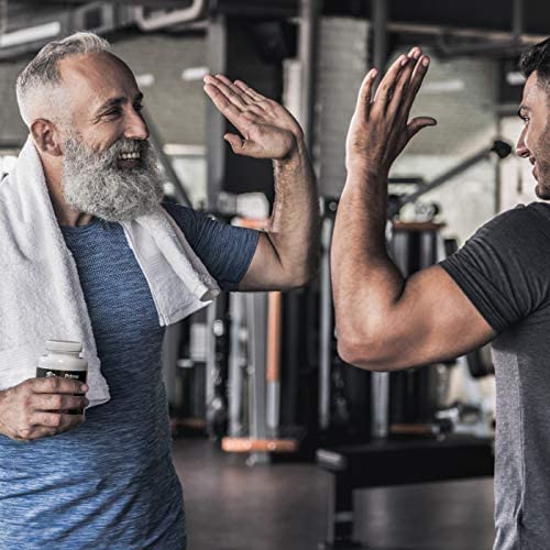 Prime Male Vitality gym setup shows energy support for workouts