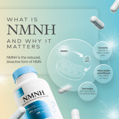 NMNH supplement packaging and USA-made stamp