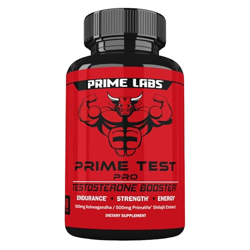 Prime Test Pro bottle on white background
