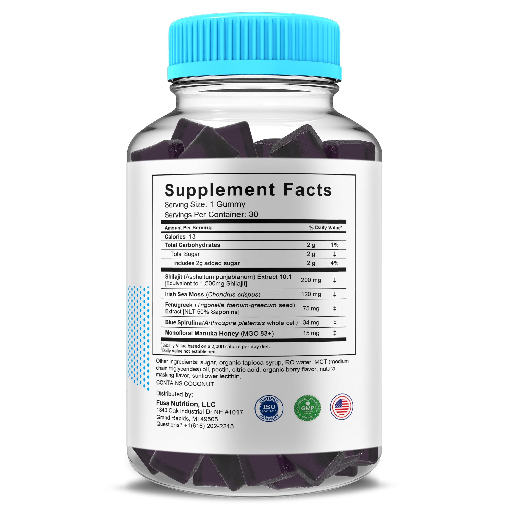 Product packaging showing 2 month supply